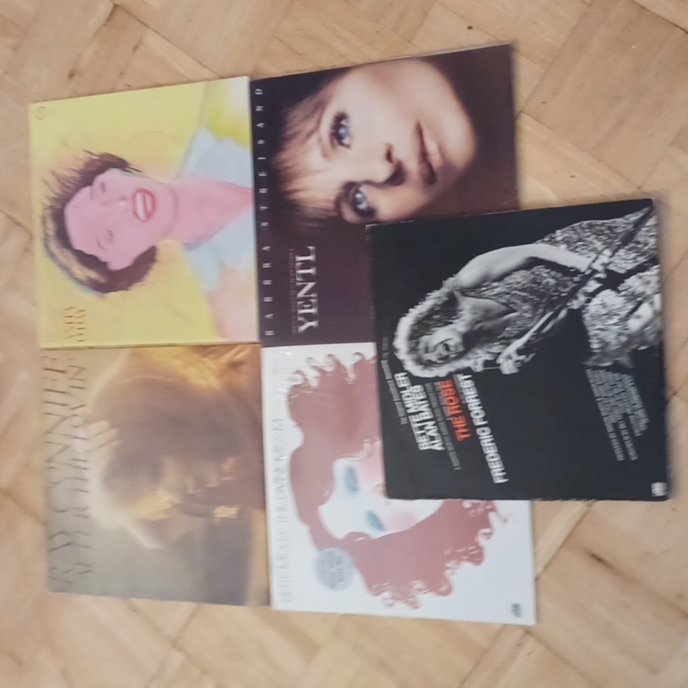 Vinyl records Anita O'Day, Barbara Streisand,Bette Midler 1980s 1970's m…